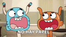no hay papel darwin watterson gumball watterson the amazing world of gumball papel