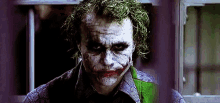 Joker Head Ledger GIF - Joker Head Ledger Smirk GIFs