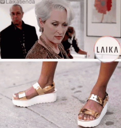 Sandals Meryl Streep GIF Sandals Meryl Streep Disgust Discover Share GIFs