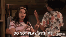 Do Not Play With Me Jade Mckellan GIF - Do Not Play With Me Jade Mckellan Talia Jackson GIFs
