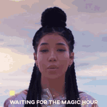 Waiting For The Magic Hour Jhene Aiko GIF - Waiting For The Magic Hour Jhene Aiko Almost Time GIFs