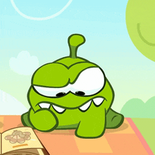 I Have An Idea Om Nom GIF - I Have An Idea Om Nom Om Nom And Cut The Rope GIFs