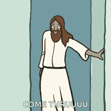 Jesus Walk In GIF - Jesus Walk In Hey GIFs