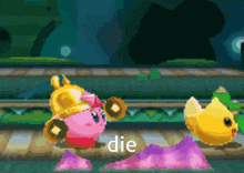 Kirby Bonk GIF - Kirby Bonk Die GIFs
