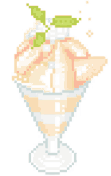 Ice Cream Peach GIF - Ice Cream Peach GIFs