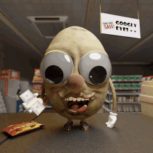 Baked Potato Googly GIF - Baked Potato Googly GIFs