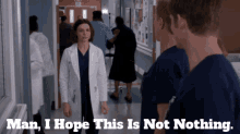 Greys Anatomy Amelia Shepherd GIF - Greys Anatomy Amelia Shepherd Man I Hope This Is Not Nothing GIFs
