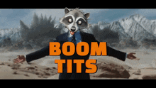 Master Of Chaos Boom Tits GIF - Master Of Chaos Boom Tits Raccoon GIFs