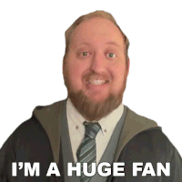 Im A Huge Fan Dj Hunts Sticker - Im A Huge Fan Dj Hunts Im A Big Fan Stickers