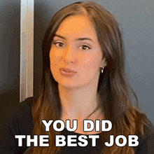 You Did The Best Job Ashleigh Ruggles Stanley GIF - You Did The Best Job Ashleigh Ruggles Stanley The Law Says What GIFs