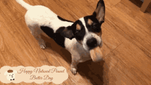 Puppy Peanut Butter GIF - Puppy Peanut Butter Happy National Peanut Butter Day GIFs