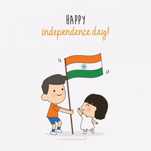 Happy independence day poster design with happy  Stock Illustration  60768416  PIXTA
