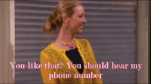 Call Me? GIF - Phoebe Friends Pickuplines GIFs