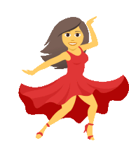 Woman Dancing Joypixels Sticker - Woman Dancing Joypixels Woman Stickers