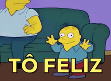 Feliz E Puto Meme / Ralph / Os Simpsons GIF