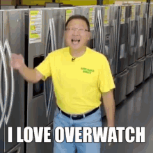 I Love Overwatch Overwathc GIF - I Love Overwatch I Love Overwathc GIFs