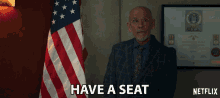 Have A Seat Dr Adrian Mallory GIF