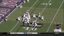 a football game between wake forest and texas a & m is being shown on espn
