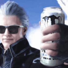 Vergil Devil May Cry GIF - Vergil Devil May Cry Monster Energy GIFs