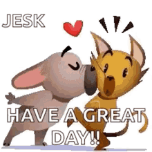 Kisses Have A Great Day GIF