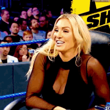 Charlotte Flair Tongue Out GIF - Charlotte Flair Tongue Out Lick Lips GIFs