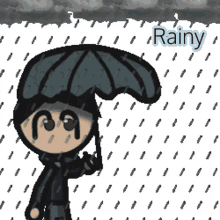rain storm shower umbrella rainy