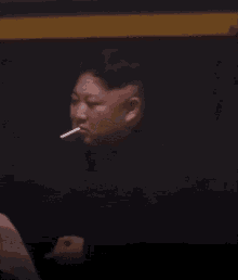 Kim Jong Un Smoke GIF - Kim Jong Un Smoke Cigarette GIFs