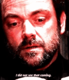 Supernatural Crowley GIF - Supernatural Crowley I Did Not See That Coming GIFs