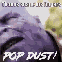 Thanos Finger Snap GIF - Thanos Finger Snap Hangover GIFs