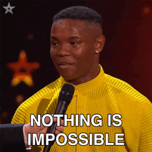 Nothing Is Impossible Musa Mocha GIF - Nothing Is Impossible Musa Mocha Britain'S Got Talent GIFs