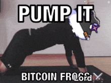 bitcoin frogs pump it