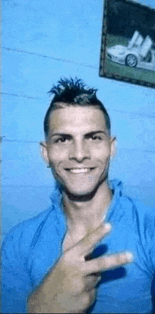 Ronaldo Smiling Selfie For You GIF