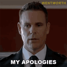 My Apologies Matthew Fletcher GIF - My Apologies Matthew Fletcher Wentworth GIFs