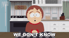 We Dont Know South Park GIF - We Dont Know South Park S23e6 GIFs