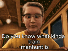 Minecraft Manhunt Di You Know What Kinda Train This Is GIF - Minecraft Manhunt Di You Know What Kinda Train This Is Train GIFs