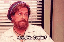 Andy Bernard Are We Coolio GIF - Andy Bernard Are We Coolio Confused GIFs