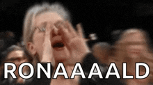 Yelling Meryl Streep GIF - Yelling Meryl Streep Cheer GIFs