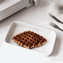 Croffle Ice Cream GIF - Croffle Ice Cream Croissant Waffle GIFs