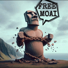 Moai Moai Gm GIF - Moai Moai Gm Gmoai GIFs
