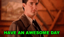 have an awesome day thumbs up cooper twin peaks