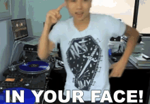 Dj Ravine In Your Face GIF - Dj Ravine In Your Face Dance GIFs