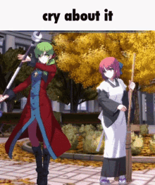 Noel Melty Blood GIF - Noel Melty Blood Cry About It GIFs