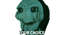 your choice up to you mask guy villain enemy