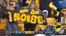 Make Some Noise Go Steelers GIF - Make Some Noise Go Steelers GIFs