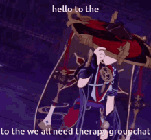 Scaramouche We All Need Therapy GIF - Scaramouche We All Need Therapy We GIFs