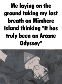 Mimhere Island Arcane Odyssey GIF - Mimhere Island Arcane Odyssey Death GIFs