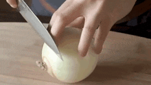 Cutting Onion Two Plaid Aprons GIF