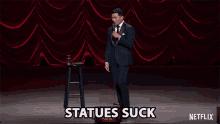 Statues Suck Complain GIF - Statues Suck Complain Whine GIFs
