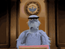muppets muppet show sam the eagle naked realization