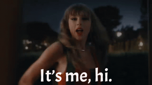 Its Me Hi Taylor Swift GIF - Its Me Hi Taylor Swift Antihero - Discover &  Share GIFs
